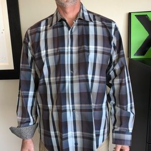 men’s Bugatchi dress shirt